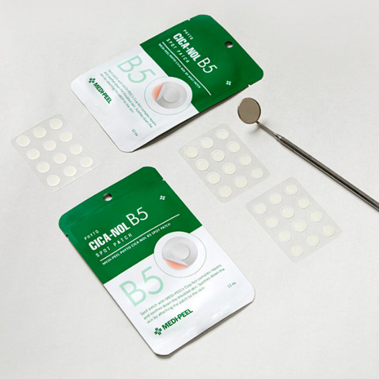 Успокаивающие точечные патчи от прыщей с центеллой «Phyto CICA-Nol B5 Spot Patch»