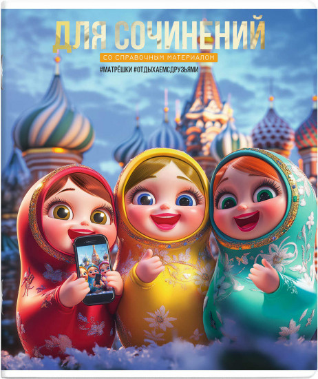 Тетрадь предметная «Для сочинений»