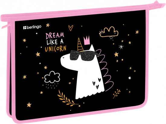 Папка для тетрадей «Dream Like A Unicorn»
