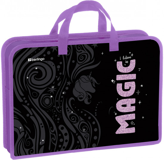 Папка с ручками «Purple Magic»