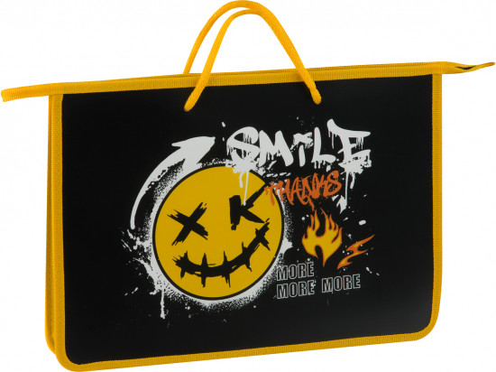 Папка с ручками «Fire Smile»