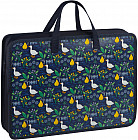 Папка с ручками «Geese on Blue»