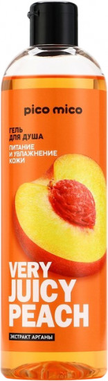 Гель для душа с ароматом персика женский «Very Juicy Peach»