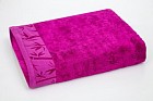 Полотенце махровое BARS «Premium Bamboo Magenta» (бамбук, размер 70х140)
