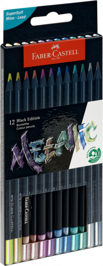Набор цветных карандашей «Black Edition»