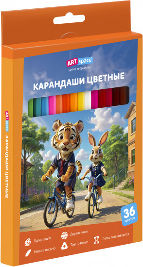 Набор цветных карандашей