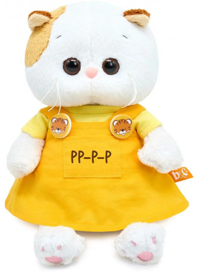 Игрушка мягкая «Кошечка Ли-Ли Baby в сарафане с тигрятами»
