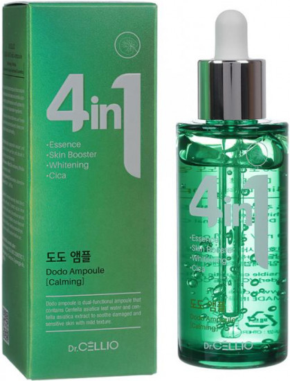 Сыворотка для лица с экстрактом центеллы азиатской «G50 4 In 1 Dodo Ampoule Cica»