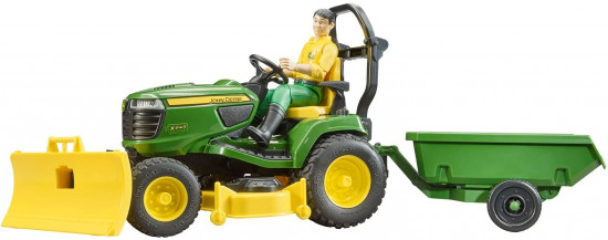Трактор с прицепом и фигуркой «John Deere»