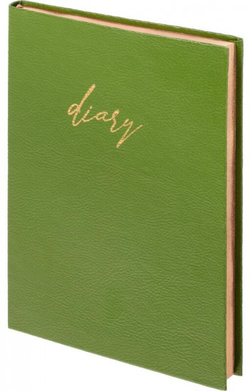 Ежедневник недатированный с золотистым обрезом «Diary»