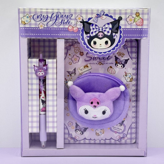 Блокнот с ручкой «Kuromi»