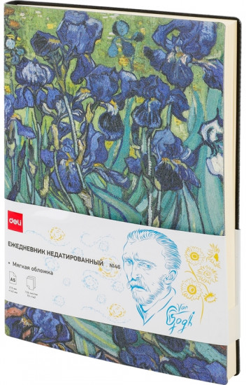 Ежедневник недатированный № 146 «Ван Гог. Ирисы»