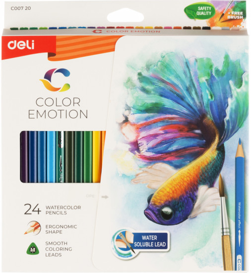 Набор акварельных карандашей «Color Emotion»
