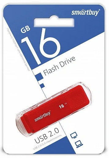 Флеш-накопитель Smartbuy SB16GBDK-R