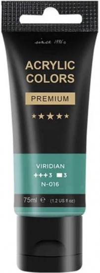 Акриловая краска, цвет 016 Viridian