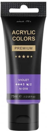 Акриловая краска, цвет 018 Violet