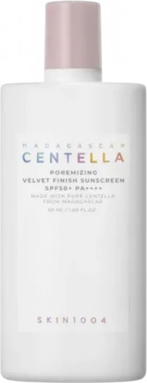 Крем для лица с матовым финишем солнцезащитный «Madagascar Centella Poremizing Velvet Finish Sunscreen» SPF50+ PA++++