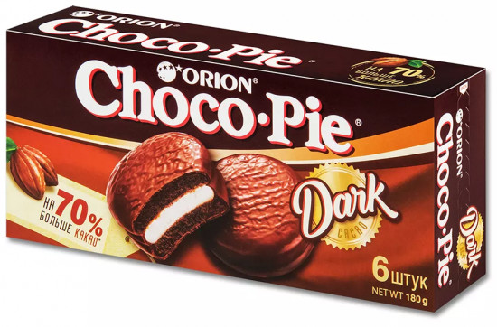 Пирожное шоколадное «Choco-Pie Dark»