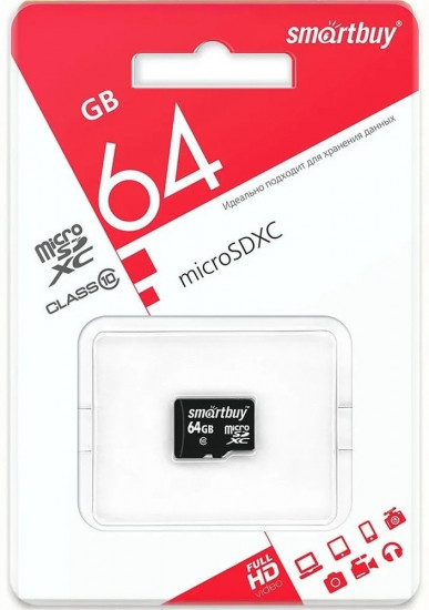 Карта памяти micro SDXC SB64GBSDCL10-00LE