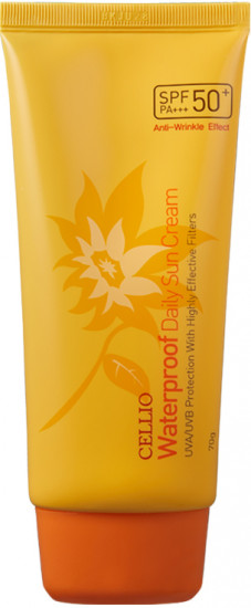 Крем для лица солнцезащитный водостойкий «Waterproof Whitening Sun Cream» SPF50+ PA+++
