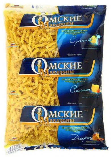 Макаронные изделия «Спираль малая»