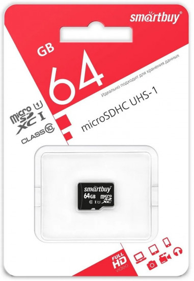 Карта памяти microSD SB64GBSDCL10-00