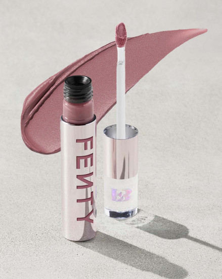 Вельветовая матовая помада для губ «Fenty Icon Velvet Liquid Lipstick», тон C ‘ Suite Heart