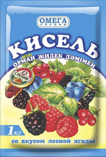 Кисель со вкусом лесной ягоды