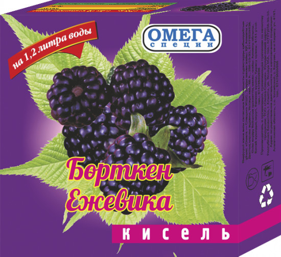 Кисель «Ежевика»