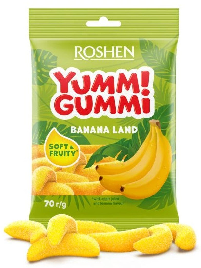 Мармелад со вкусом банана «Yummi Gummi Banana Land»