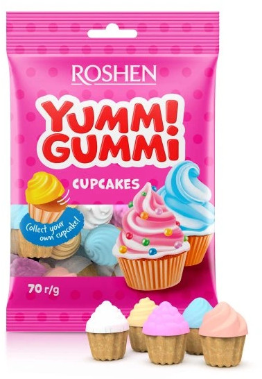 Мармелад жевательный «Yummi Gummi CupCakes»