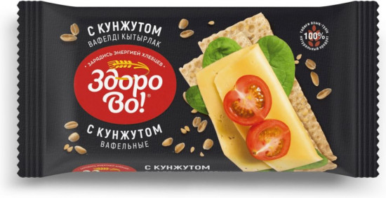 Хлебцы вафельные «С кунжутом»