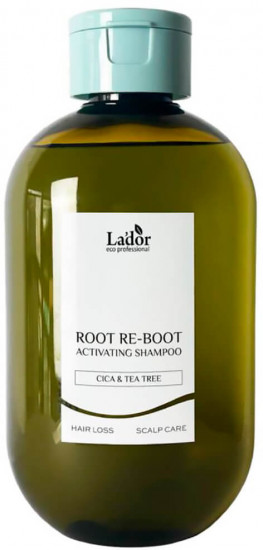 Шампунь для жирной кожи головы активирующий «Root Re-Boot Activating Shampoo Cica & Tea Tree»