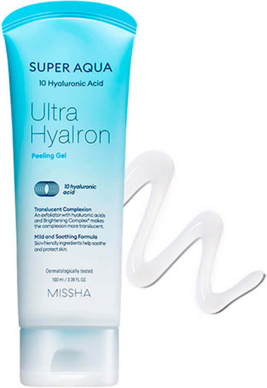 Пилинг для лица отшелушивающий с гиалуроновой кислотой «Ultra Hyalron Peeling Gel»