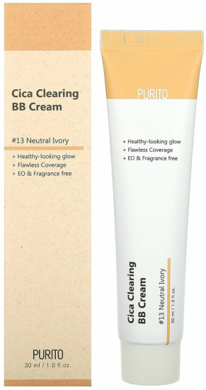 BB-крем для чувствительной кожи лица SPF 38 «Cica Clearing BB Cream», оттенок 13 Neutral Ivory