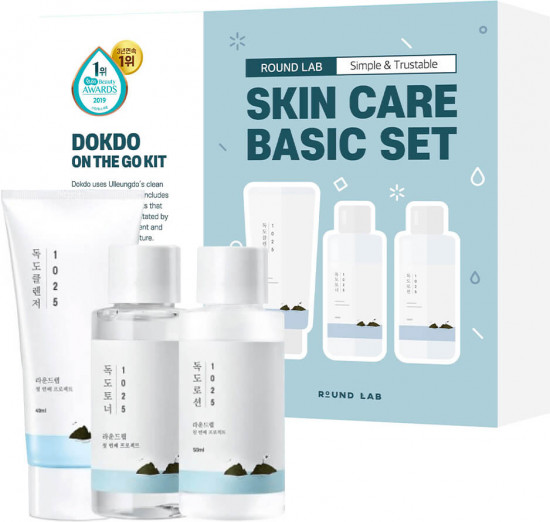 Набор миниатюр для ухода за кожей лица «Dokdo On The Go Kit»