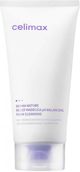 Пенка для очищения кожи лица «Derma Nature Relief Madecica pH Balancing Foam Cleansing»