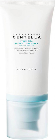 Солнцезащитная сыворотка для лица SPF50+ PA++++ «Madagascar Centella Hyalu-Cica Water-Fit Sun Serum»