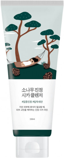 Пенка с экстрактом сосны и центеллы для проблемной кожи «Pine Calming Cica Cleanser»