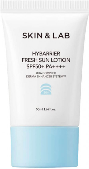 Крем солнцезащитный для сухой и чувствительной кожи SPF50+ PA++++ «Hybarrier Fresh Sun Lotion»