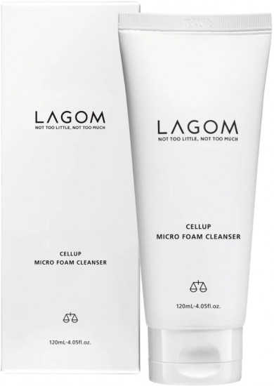 Пенка для лица очищающая с растительными экстрактами «Cellup Micro Foam Cleanser»