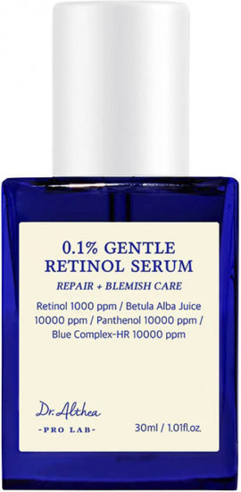 Мягкая сыворотка с 0,1% ретинола и бакучиолом «Gentle Retinol Serum»