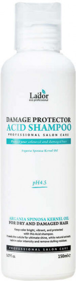 Шампунь для поврежденных волос защитный «Damage Protector Acid Shampoo»