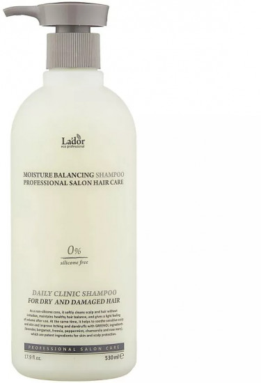 Шампунь для волос бессиликоновый увлажняющий «Moisture Balancing Shampoo»
