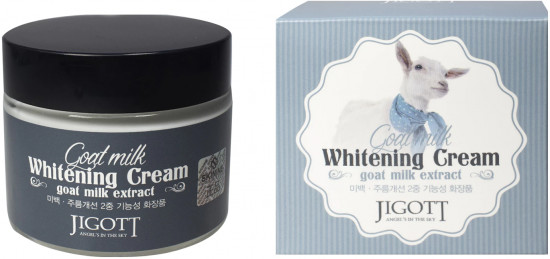 Крем для лица с экстрактом козьего молока осветляющий «Goat Milk Whitening Cream»