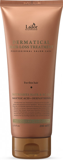 Маска против выпадения для тонких волос «Dermatical Hair-loss Treatment»