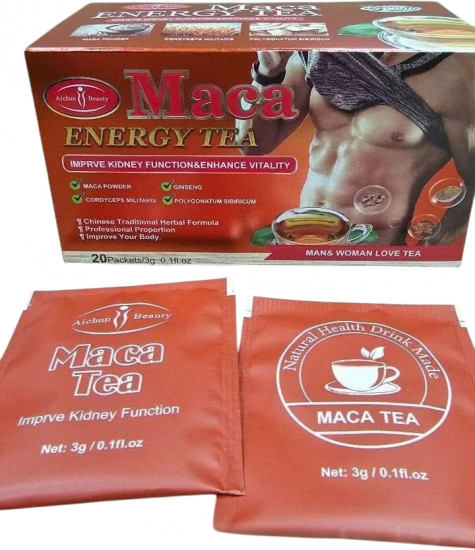Чай возбуждающий для мужчин «Maca Еnergy Tea»