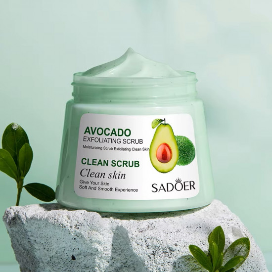 Скраб для тела с авокадо «Сlean scrub clean skin»