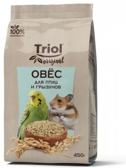 Овёс для грызунов и птиц