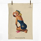 Кухонное ретро — полотенце «Pin Up»